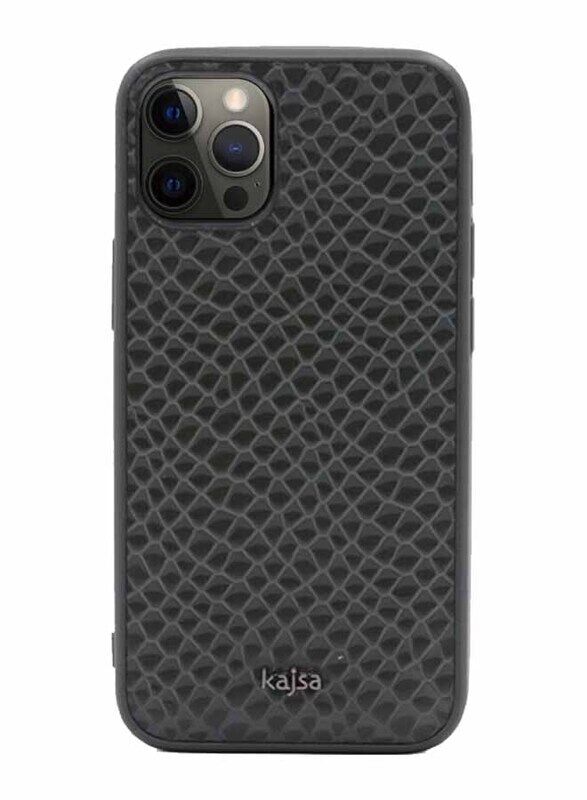 Kajsa Leather Pattern Back Mobile Phone Case Cover for Apple iPhone 12 Pro, Black
Kajsa Leather Pattern Back Mobile Phone Case Cover for Apple iPhone 12 Pro, Black