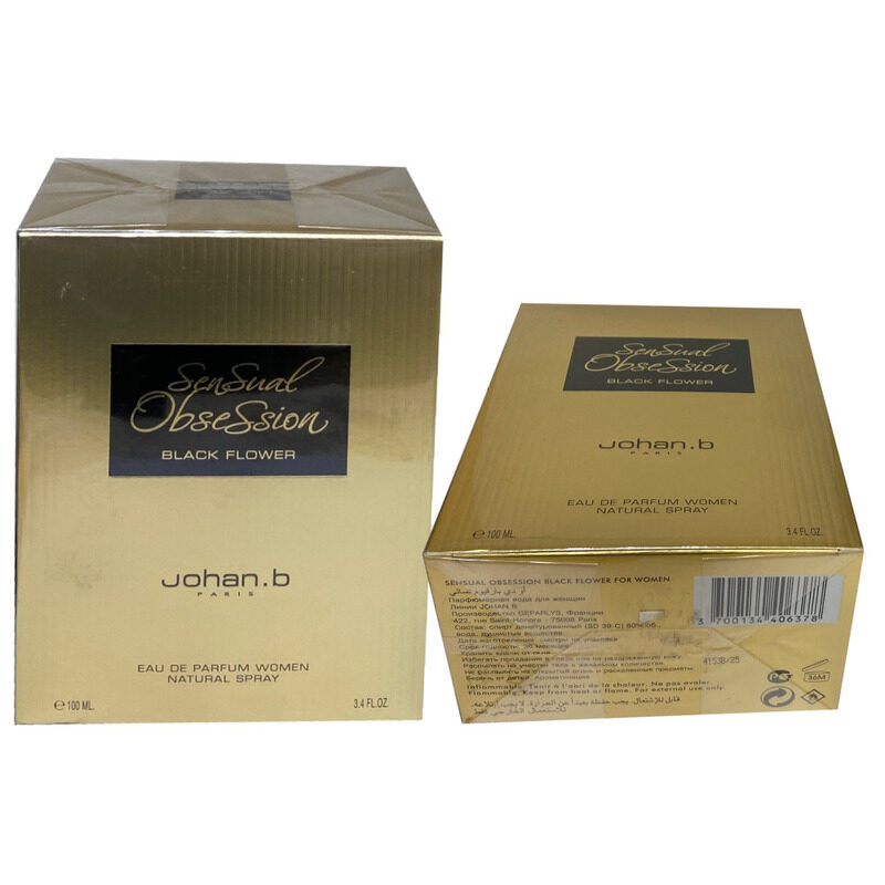 Estelle Vendome GEP Sensual Obsession Black Flower Johan.B EDP Perfume (L) 100ml
Estelle Vendome GEP Sensual Obsession Black Flower Johan.B EDP Perfume (L) 100ml