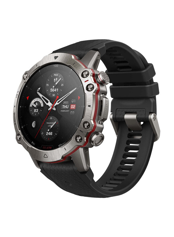 Amazfit Falcon Titanium Unibody & Sapphire Glass Screen Smartwatch, Supersonic Black
Amazfit Falcon Titanium Unibody & Sapphire Glass Screen Smartwatch, Supersonic Black