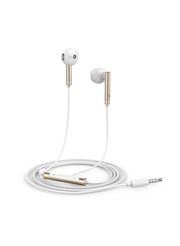 Huawei AM116 Stereo 3.5mm Jack In-Ear Noise Cancellation Headphone with Mic, Gold/White
Huawei AM116 Stereo 3.5mm Jack In-Ear Noise Cancellation Headphone with Mic, Gold/White