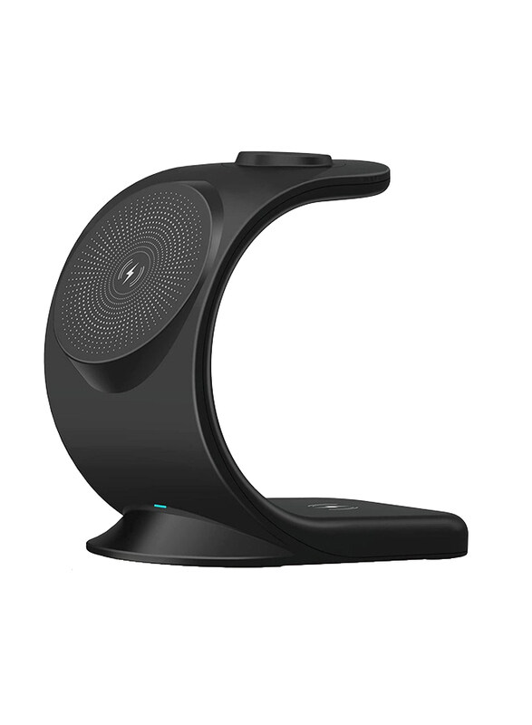 Earldom 3 in 1 15W Wireless Charging Station Magnetic Wireless Charger Stand, Black
Earldom 3 in 1 15W Wireless Charging Station Magnetic Wireless Charger Stand, Black