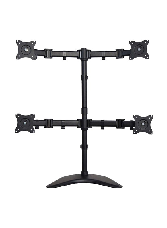 Not Applicable Quad Monitor TV Mount for Below 32 Inch LED & LCD Flat Panel Monitor, Black
Not Applicable Quad Monitor TV Mount for Below 32 Inch LED & LCD Flat Panel Monitor, Black
