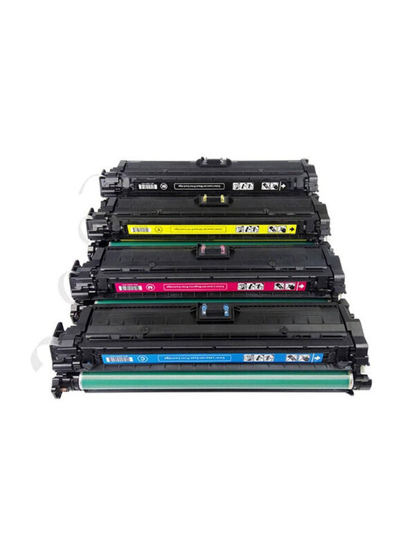 Generic 4-Piece 507A Black/Cyan/Yellow/Magenta Compatible Toner Cartridge Set, CE400/CE401/CE402/CE403
Generic 4-Piece 507A Black/Cyan/Yellow/Magenta Compatible Toner Cartridge Set, CE400/CE401/CE402/CE403