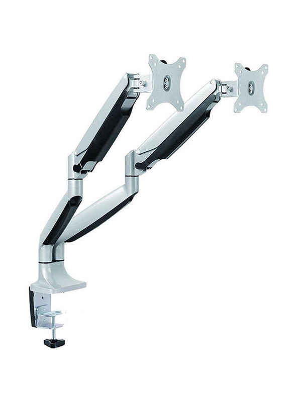 Not Applicable Newstar Swivel Dual Arm Desktop Mount for Below 32 Inch LCD Monitor, Silver/Black
Not Applicable Newstar Swivel Dual Arm Desktop Mount for Below 32 Inch LCD Monitor, Silver/Black