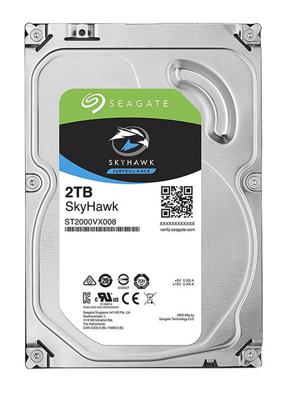Seagate SkyHawk 2TB Surveillance Internal Hard Drive HDD 3.5-Inch SATA 6 Gb/s 64 MB Cache for DVR NVR Security Camera System, ST2000VX008, Silver
Seagate SkyHawk 2TB Surveillance Internal Hard Drive HDD 3.5-Inch SATA 6 Gb/s 64 MB Cache for DVR NVR Security Camera System, ST2000VX008, Silver