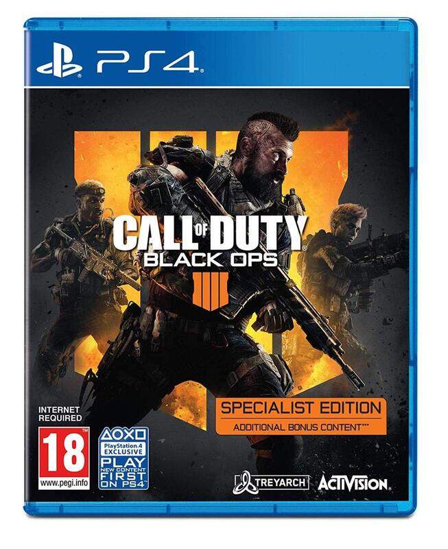Call of Duty Black Ops 4 Specialist Edition for PlayStation 4 (PS4) by Activision
Call of Duty Black Ops 4 Specialist Edition for PlayStation 4 (PS4) by Activision