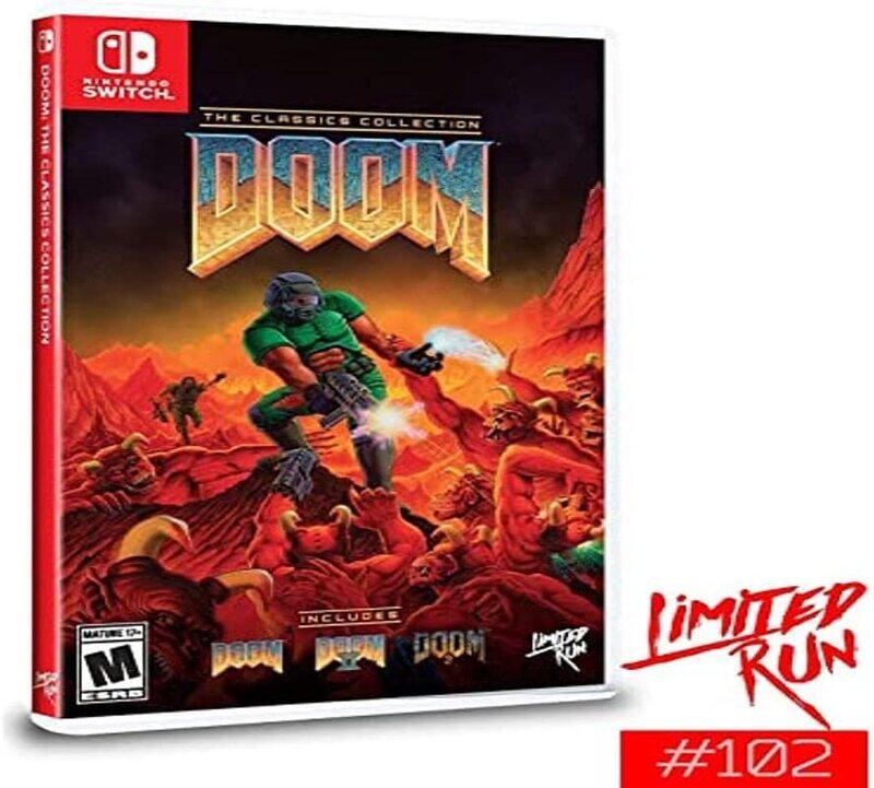 Doom: The Classics Collection Video Game for Nintendo Switch by Limited Run Games
Doom: The Classics Collection Video Game for Nintendo Switch by Limited Run Games