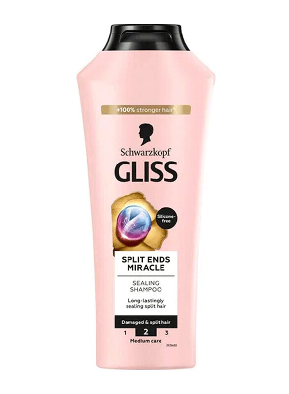 Schwarzkopf Gliss Split Hair Miracle Medium Care Sealing Shampoo for Damaged & Split Hair, 400ml
Schwarzkopf Gliss Split Hair Miracle Medium Care Sealing Shampoo for Damaged & Split Hair, 400ml
