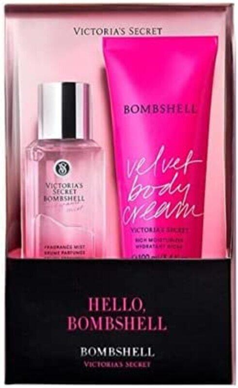 Victoria's Secret Hello Bombshell Set Bombshell Fragrance Mist 75ml + Bombshell Velvet Cream 100ml
Victoria's Secret Hello Bombshell Set Bombshell Fragrance Mist 75ml + Bombshell Velvet Cream 100ml