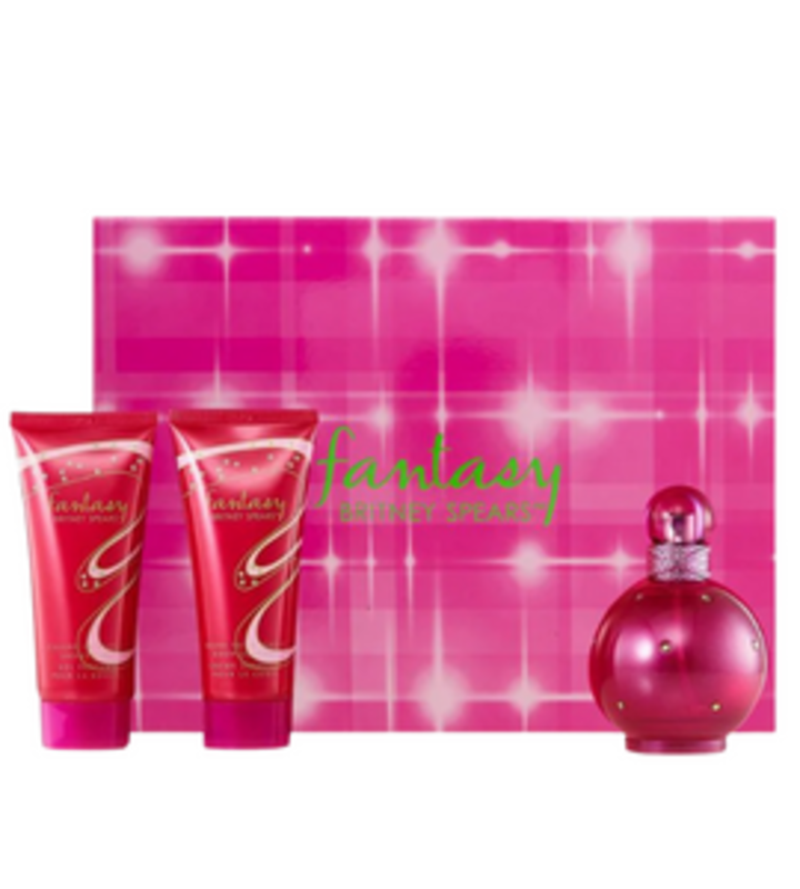 Britney Spears Fantasy Gift Set for Women EDP Perfume 100ml + Body Souffle 100ml + Shower Gel 100ml
Britney Spears Fantasy Gift Set for Women EDP Perfume 100ml + Body Souffle 100ml + Shower Gel 100ml