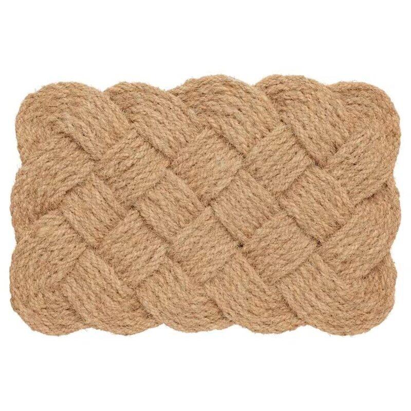 DXB Gadgets Indoor Handmade Braided Natural Modern Area Door Mat, 40x60cm, Brown
DXB Gadgets Indoor Handmade Braided Natural Modern Area Door Mat, 40x60cm, Brown