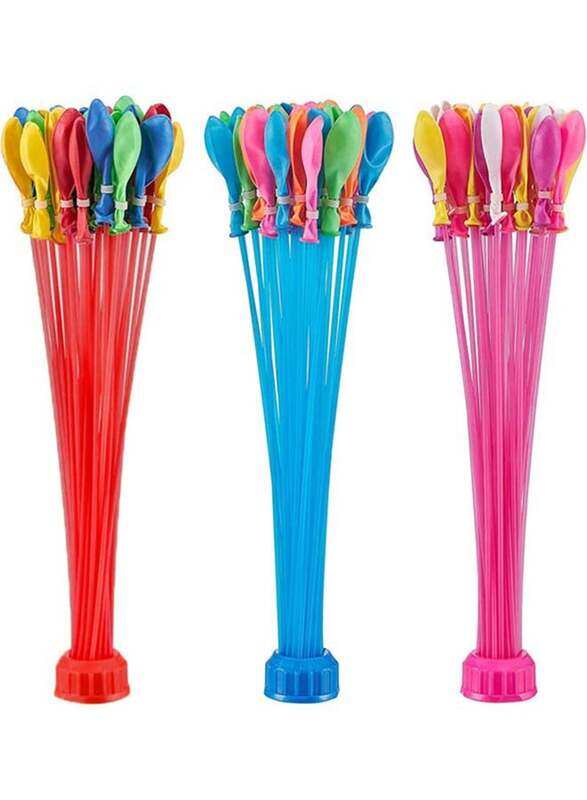 Cytheria Durable Sturdy Premium Quality Water Balloons, 111 Pieces, Ages 4+, Multicolour
Cytheria Durable Sturdy Premium Quality Water Balloons, 111 Pieces, Ages 4+, Multicolour