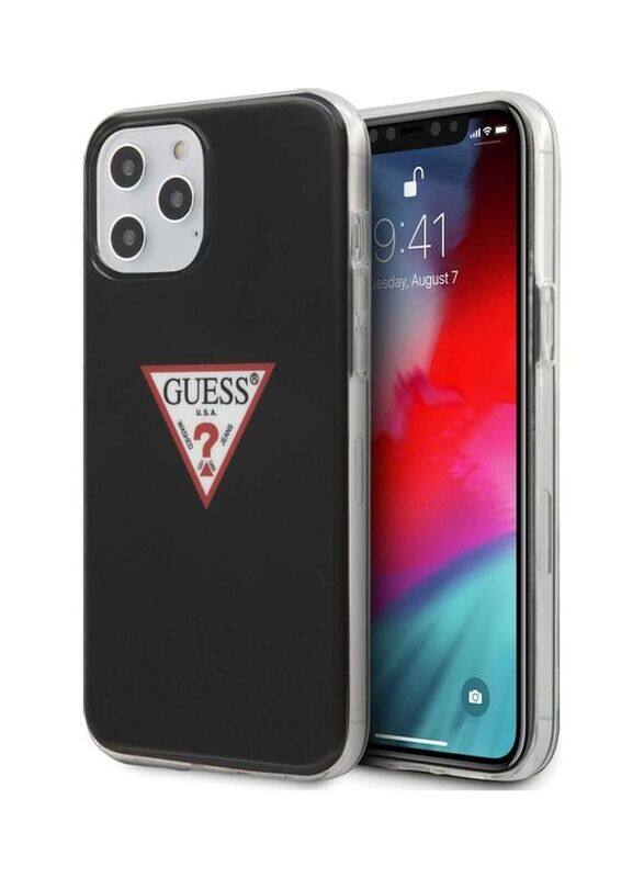 Guess Apple iPhone 12 Pro Max (6.7 inch) Triangle Logo Hard Mobile Phone Case Cover, Black
Guess Apple iPhone 12 Pro Max (6.7 inch) Triangle Logo Hard Mobile Phone Case Cover, Black