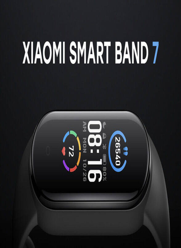 Redmi MiBand-7 41mm Original Fitness Tracker with 122 Workout Modes, Black
Redmi MiBand-7 41mm Original Fitness Tracker with 122 Workout Modes, Black