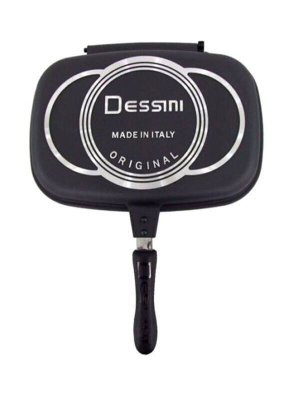Dessini 15cm Two-Sided Double Grill Non-Stick Rectangular Pressure Pan, 6x15x8cm, Multicolour
Dessini 15cm Two-Sided Double Grill Non-Stick Rectangular Pressure Pan, 6x15x8cm, Multicolour