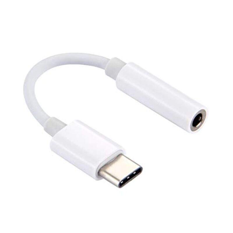 Luckystar Promate 3.5 Millimetre USB Charging Cable, USB Type-C Male to 3.5mm Female Audio Adapter, White
Luckystar Promate 3.5 Millimetre USB Charging Cable, USB Type-C Male to 3.5mm Female Audio Adapter, White