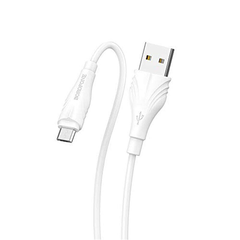Borophone 3-Meter Micro USB Data Sync Cable, USB Type-A to Micro USB for Smartphone/Tablets, White
Borophone 3-Meter Micro USB Data Sync Cable, USB Type-A to Micro USB for Smartphone/Tablets, White