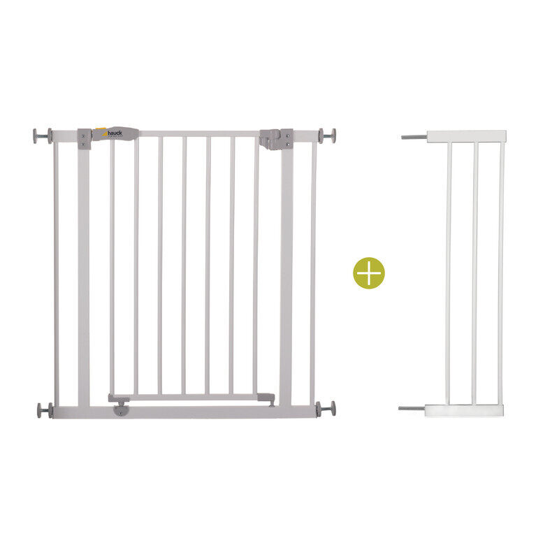 Hauck,Open'N Stop Safety Gate - 74- 80cm Plus 21cm Extension ,Safety Gate,White
Hauck,Open'N Stop Safety Gate - 74- 80cm Plus 21cm Extension ,Safety Gate,White