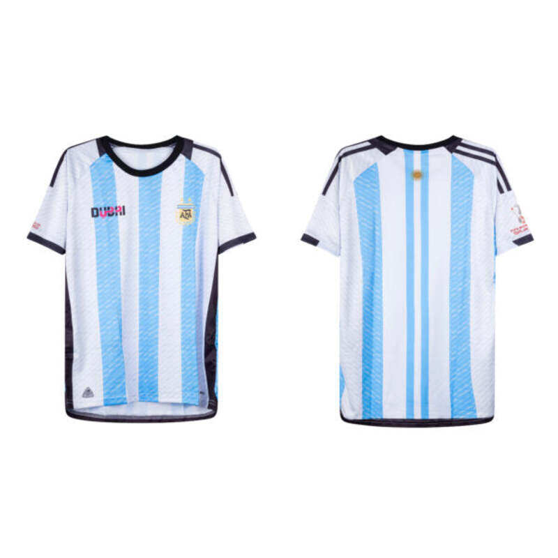A.A Smart Fashions Sale Argentina 2022 World Cup Messi Jersey for Men, White/Blue, Extra Large
A.A Smart Fashions Sale Argentina 2022 World Cup Messi Jersey for Men, White/Blue, Extra Large