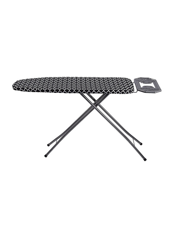 Venice Italy Ironing Board with Steam Iron Rest, 124 x 38cm, VC-9763, Denim Black
Venice Italy Ironing Board with Steam Iron Rest, 124 x 38cm, VC-9763, Denim Black