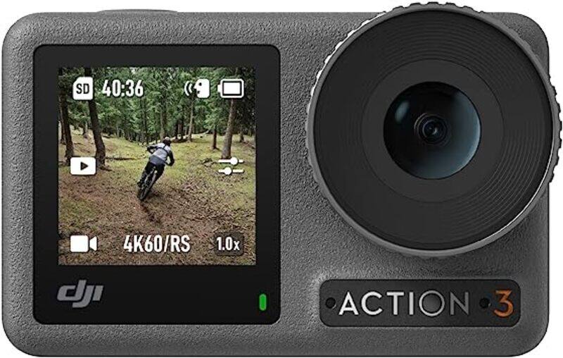Dji Osmo Action 3 Standard Combo - Outdoor Action Camera with 4K HDR & Super-Wide FOV, 10-Bit Color Depth, HorizonSteady, Waterproof, Cold Resistant & Lon
Dji Osmo Action 3 Standard Combo - Outdoor Action Camera with 4K HDR & Super-Wide FOV, 10-Bit Color Depth, HorizonSteady, Waterproof, Cold Resistant & Lon