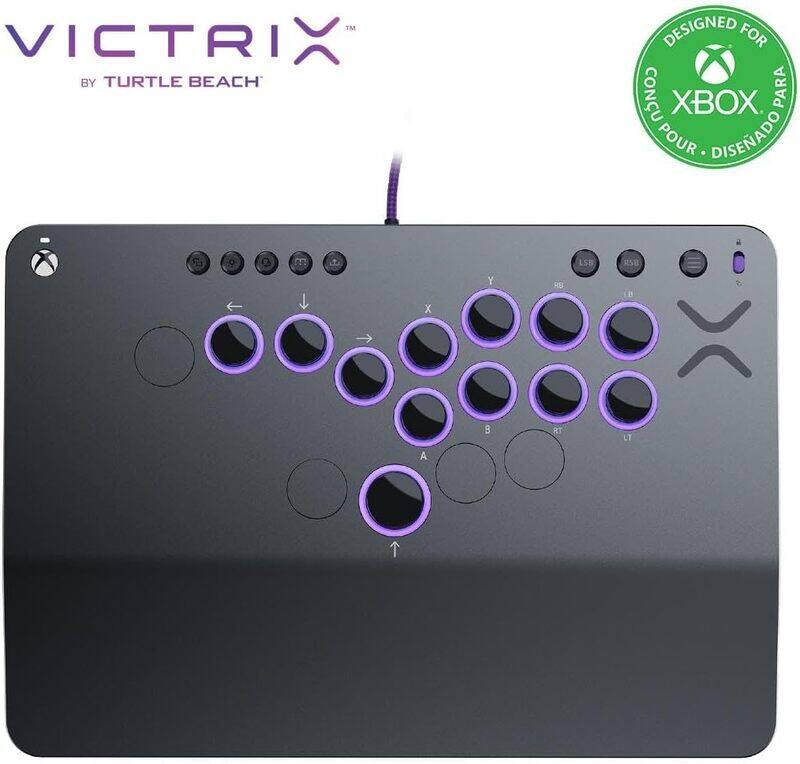 Turtle Beach Victrix Pro KO Leverless All Button Fight Stick, Officially Licensed for Xbox Series X,S, Xbox One, Windows 10,11 PC, Customizable eSport
Turtle Beach Victrix Pro KO Leverless All Button Fight Stick, Officially Licensed for Xbox Series X,S, Xbox One, Windows 10,11 PC, Customizable eSport