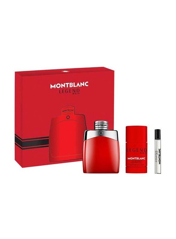 Mont Blanc 3-Piece Gift Set for Men, 100ml EDP Perfume, 7.5ml EDP Perfume, Deo Stick 75gm
Mont Blanc 3-Piece Gift Set for Men, 100ml EDP Perfume, 7.5ml EDP Perfume, Deo Stick 75gm