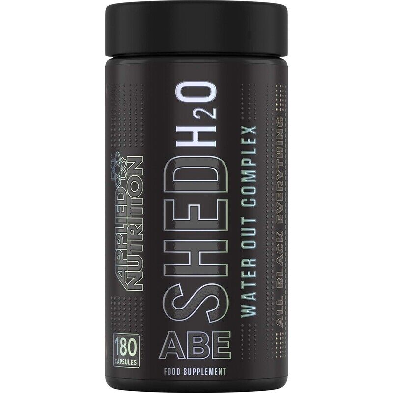 Applied Nutrition Shed H2O Water Out Complex Food Supplement, 180 Capsules, Regular
Applied Nutrition Shed H2O Water Out Complex Food Supplement, 180 Capsules, Regular