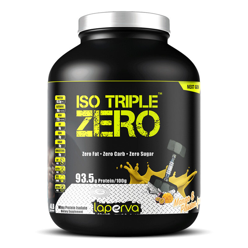 Laperva Iso Triple Zero Next Generation Protein Powder, 4Lbs, Mango Passion Fruit
Laperva Iso Triple Zero Next Generation Protein Powder, 4Lbs, Mango Passion Fruit