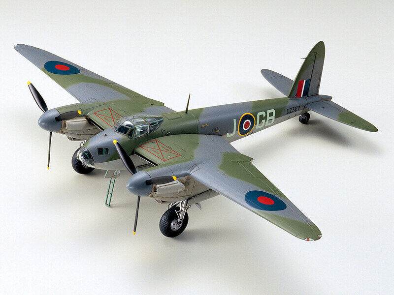 Tamiya Aircraft Models 1/48 Scale #66 British Bomber De Havilland Mosquito B Mk.IV/PR Mk.IV
Tamiya Aircraft Models 1/48 Scale #66 British Bomber De Havilland Mosquito B Mk.IV/PR Mk.IV
