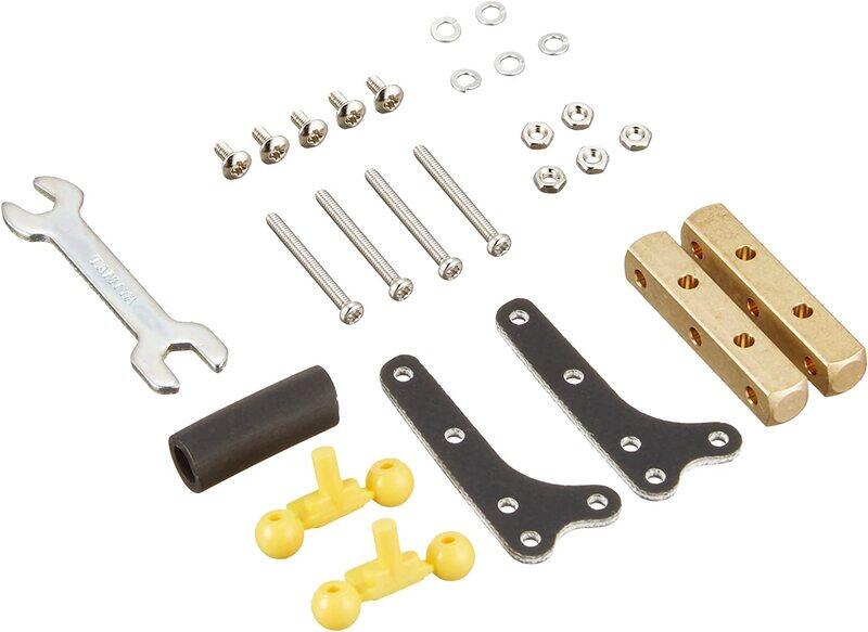 Tamiya Mini 4WD GUP #490 Side Mass Damper Set (8.3g x 2) (for Super XX/MA Chassis)
Tamiya Mini 4WD GUP #490 Side Mass Damper Set (8.3g x 2) (for Super XX/MA Chassis)