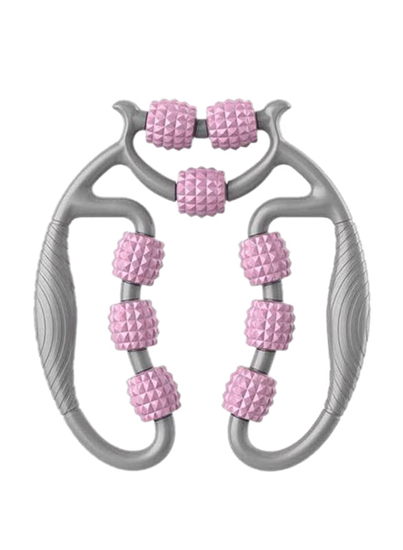 Tomoo Circular Leg Clamps 360 degree 9 Wheels Muscle Roller Massager, 1 Piece, Pink/Grey
Tomoo Circular Leg Clamps 360 degree 9 Wheels Muscle Roller Massager, 1 Piece, Pink/Grey