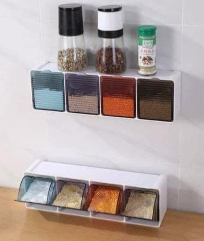 Generic Kitchen Seasoning Spice Storage Container Set with Cover & Spoon, Multicolour
Generic Kitchen Seasoning Spice Storage Container Set with Cover & Spoon, Multicolour