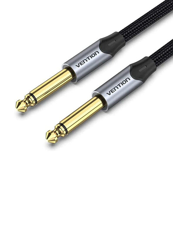 Vention 5-Meter 6.35mm Guitar Lead Cable, 1/4" to 1/4" TS Professional Speaker Cable Bass AMP Cord 1/4 Straight to Straight, Black
Vention 5-Meter 6.35mm Guitar Lead Cable, 1/4" to 1/4" TS Professional Speaker Cable Bass AMP Cord 1/4 Straight to Straight, Black