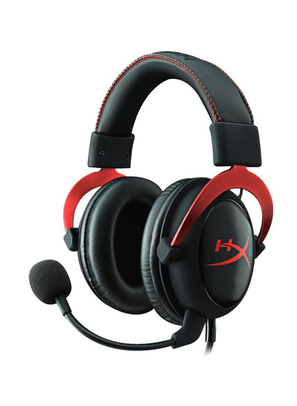 Multiple HyperX Cloud II Gaming Headset for PC & PS4 & Xbox One, Nintendo Switch, Black/Red
Multiple HyperX Cloud II Gaming Headset for PC & PS4 & Xbox One, Nintendo Switch, Black/Red