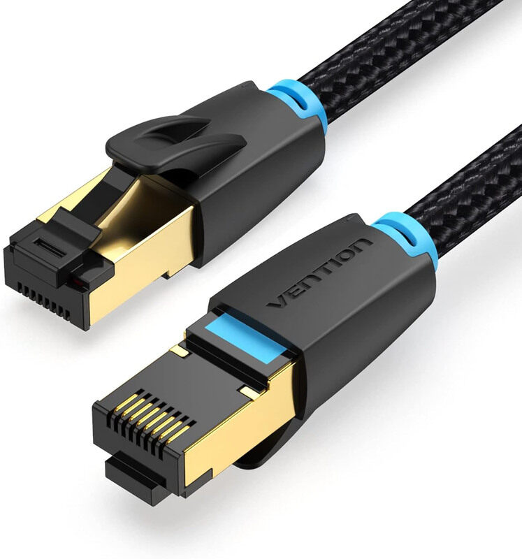 Vention 3-Meters 40Gbps 2000MHz High Speed RJ45 Cable, RJ45 to RJ45 for PC/Laptop, Black
Vention 3-Meters 40Gbps 2000MHz High Speed RJ45 Cable, RJ45 to RJ45 for PC/Laptop, Black