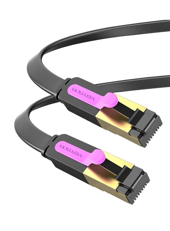 Vention 0.5-Meter Ethernet Cat 7 RJ45 Gigabit 10Gbps High Speed Flat Cable, Ethernet to RJ45 for LAN RJ45, 600MHz/s STP, Switch, Router, Modem, Hub, A
Vention 0.5-Meter Ethernet Cat 7 RJ45 Gigabit 10Gbps High Speed Flat Cable, Ethernet to RJ45 for LAN RJ45, 600MHz/s STP, Switch, Router, Modem, Hub, A