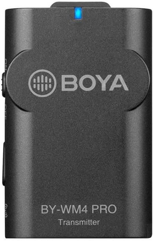Boya By-Wm4 Pro-K6 Two-Person Digital Wireless Omni Lavalier Microphone System for USB-C Devices, BY-WM4PRO-K6, Black
Boya By-Wm4 Pro-K6 Two-Person Digital Wireless Omni Lavalier Microphone System for USB-C Devices, BY-WM4PRO-K6, Black