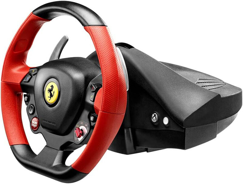 Multiple Thrustmaster Wireless Ferrari 458 Spider Racing Wheel for Xbox Series X/S/Xbox One, 4460105, Black/Red
Multiple Thrustmaster Wireless Ferrari 458 Spider Racing Wheel for Xbox Series X/S/Xbox One, 4460105, Black/Red