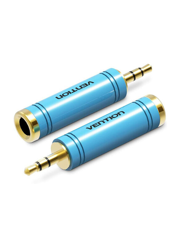 Vention Inclination Vimel Stereo Audio Connector, 3.5 mm Jack to 6.35 mm Jack, Blue
Vention Inclination Vimel Stereo Audio Connector, 3.5 mm Jack to 6.35 mm Jack, Blue