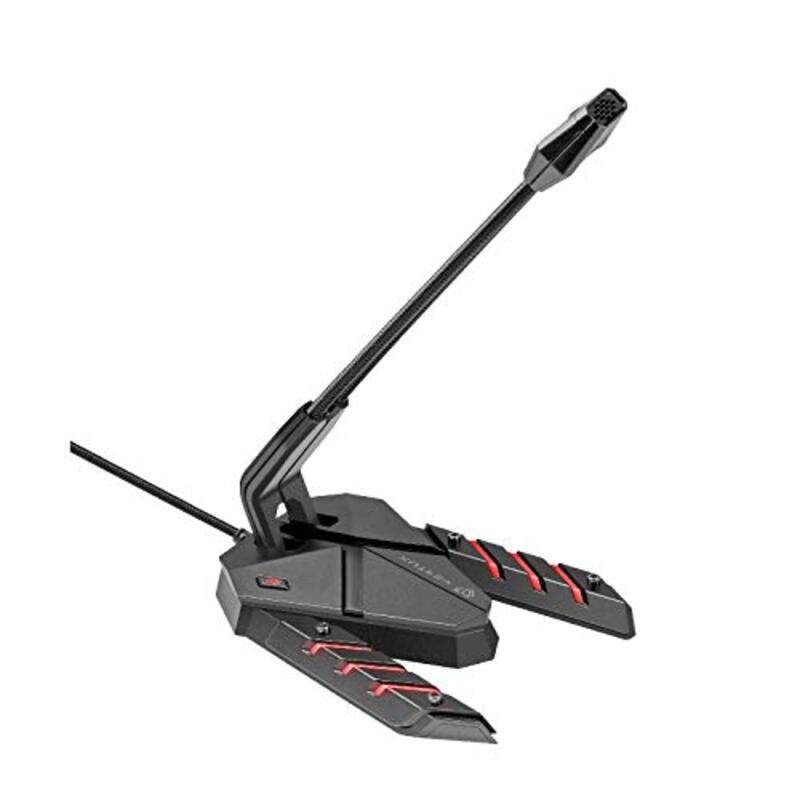 Vertux Streamer-3 High Intensity Anti-Vibration Omni-Directional Adjustable Microphone, Black
Vertux Streamer-3 High Intensity Anti-Vibration Omni-Directional Adjustable Microphone, Black