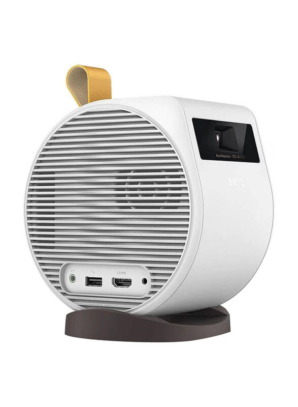 BenQ GV11 LED Portable Ceiling Projector with 135 Degree Rotating Angle Projection, 200 Lumens, Built in Speaker, White
BenQ GV11 LED Portable Ceiling Projector with 135 Degree Rotating Angle Projection, 200 Lumens, Built in Speaker, White