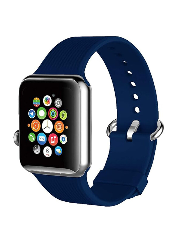 Promate Sweatproof Silicone Durable Stylish Rubber Sport Smart Watch with Adjustable Quick Release Stainless Steel Pin Buckle for Apple Watch 1/2/3/4
Promate Sweatproof Silicone Durable Stylish Rubber Sport Smart Watch with Adjustable Quick Release Stainless Steel Pin Buckle for Apple Watch 1/2/3/4