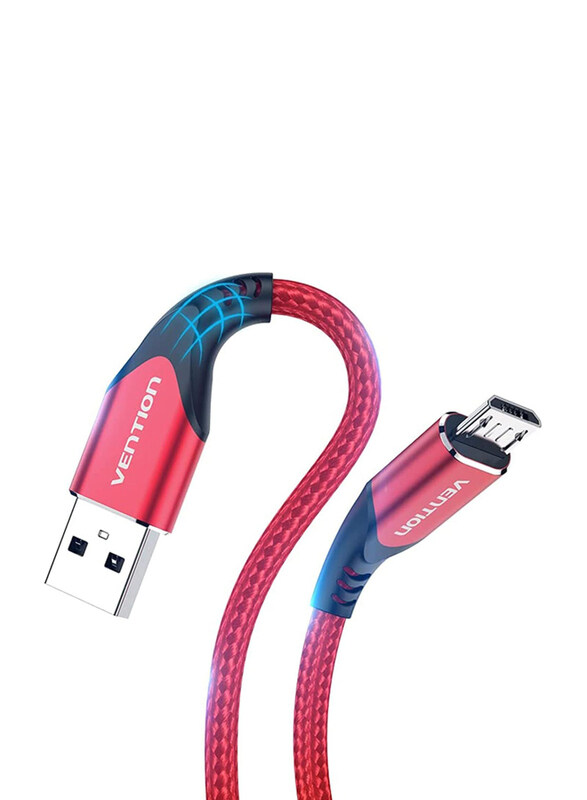 Vention 1-Meter Nylon 3A High Speed Data Sync Micro USB Mobile Charger Cable, USB 2.0 to Micro for Huawei, Xiaomi, LG, Sony, Nexus, Nokia, Android Sma
Vention 1-Meter Nylon 3A High Speed Data Sync Micro USB Mobile Charger Cable, USB 2.0 to Micro for Huawei, Xiaomi, LG, Sony, Nexus, Nokia, Android Sma