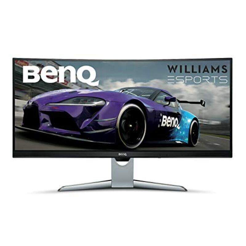 BenQ 35 inch WQHD Curved LED Gaming Monitor with Brightness Intelligence Plus Sensor, 100Hz, EX3501R, Grey
BenQ 35 inch WQHD Curved LED Gaming Monitor with Brightness Intelligence Plus Sensor, 100Hz, EX3501R, Grey