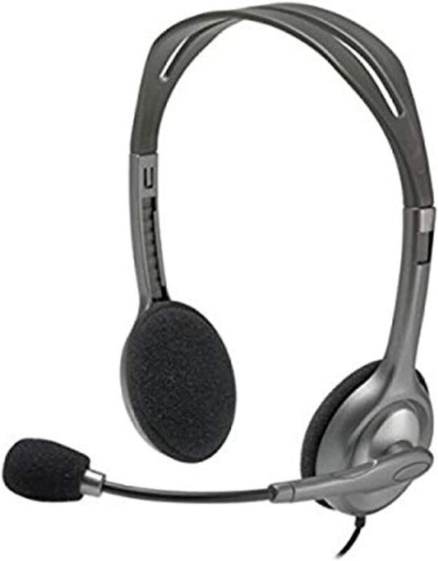 Logitech H111 Stereo 3.5mm Jack On-Ear Noise Cancelling Headphone with Mic, Black
Logitech H111 Stereo 3.5mm Jack On-Ear Noise Cancelling Headphone with Mic, Black