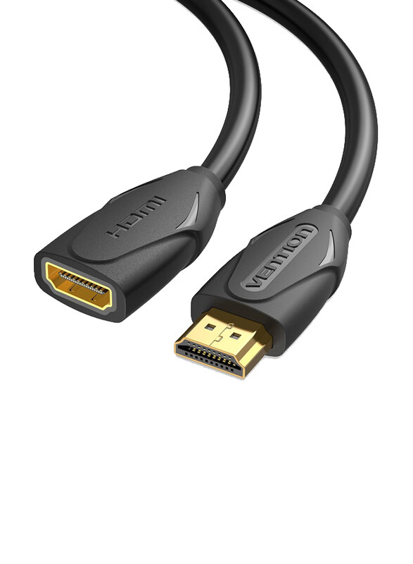 Vention 1.5-Meter 4K HDMI Extension Cable, HDMI Male to HDMI Female for Xbox/Apple TV, Black
Vention 1.5-Meter 4K HDMI Extension Cable, HDMI Male to HDMI Female for Xbox/Apple TV, Black