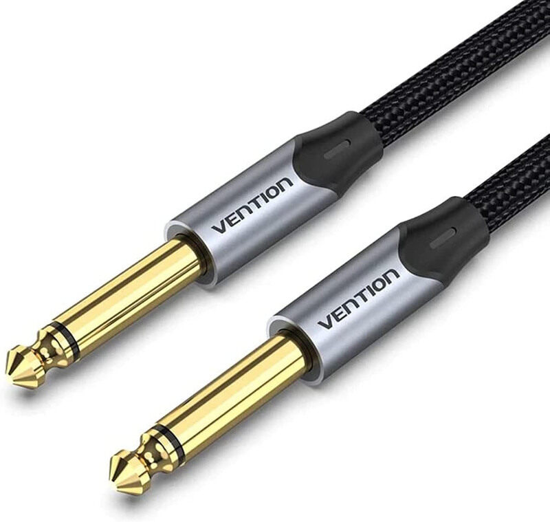 Vention 10-Meter Audio Guitar Mixer Amplifier Speaker Cable, 6.5mm to 6.5mm Cable, Black/Grey
Vention 10-Meter Audio Guitar Mixer Amplifier Speaker Cable, 6.5mm to 6.5mm Cable, Black/Grey