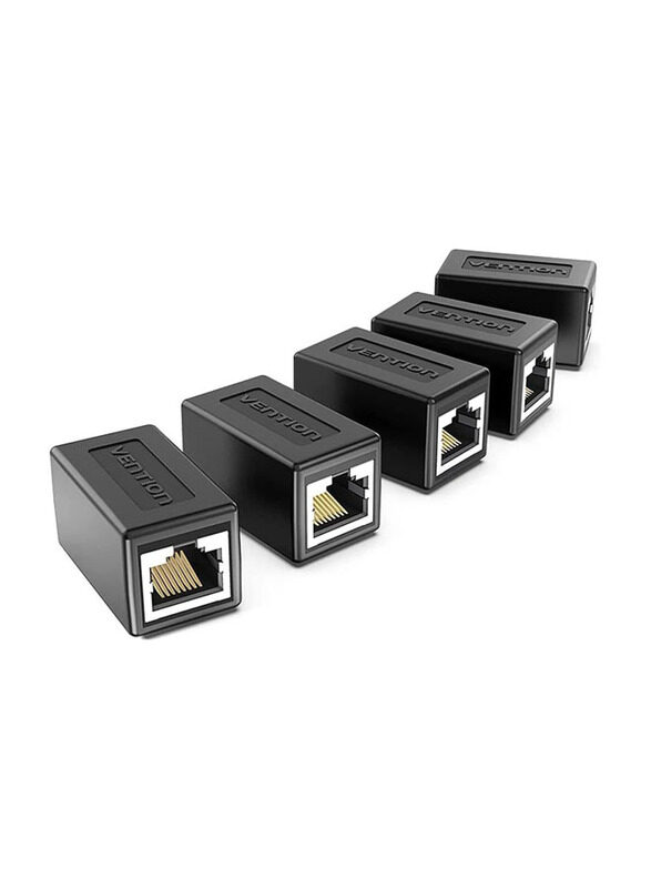 Vention 5-Piece FTP Cat.6 Cat.6A Cat.5 Cat.5E Ethernet Cable, RJ45 to Ethernet Cable, Black
Vention 5-Piece FTP Cat.6 Cat.6A Cat.5 Cat.5E Ethernet Cable, RJ45 to Ethernet Cable, Black