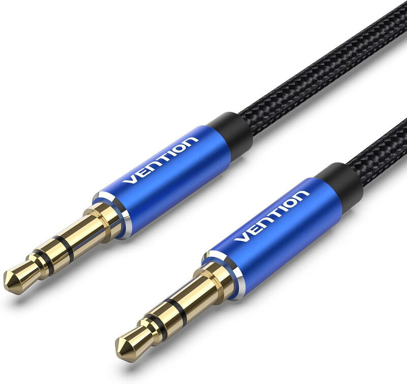 Vention 2-Meters 3.5 mm Jack Cable, 3.5 mm Jack to 3.5 mm Jack for Speaker, Blue
Vention 2-Meters 3.5 mm Jack Cable, 3.5 mm Jack to 3.5 mm Jack for Speaker, Blue
